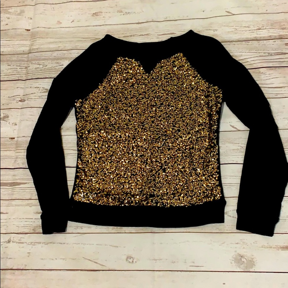 Limited sequined sweater size XS